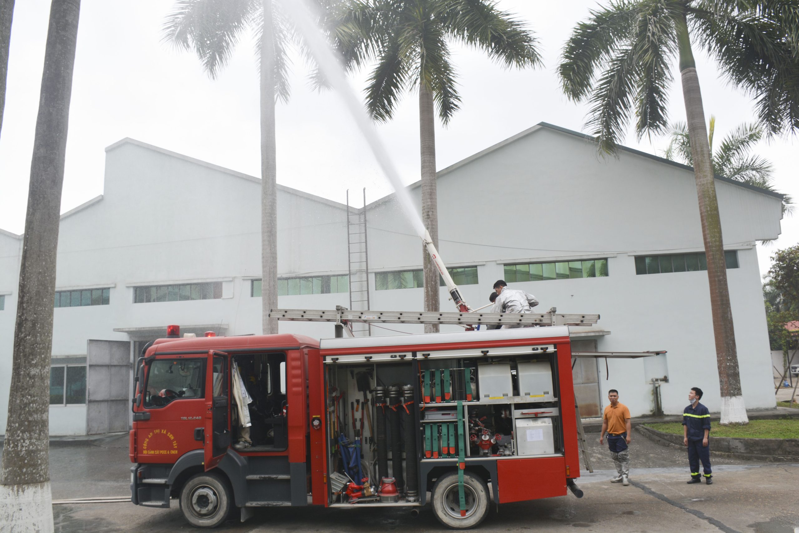 K.I.P Việt Nam tổ chức thực tập phương án PCCC & CNCH K.I.P Việt Nam tổ chức thực tập phương án PCCC & CNCH