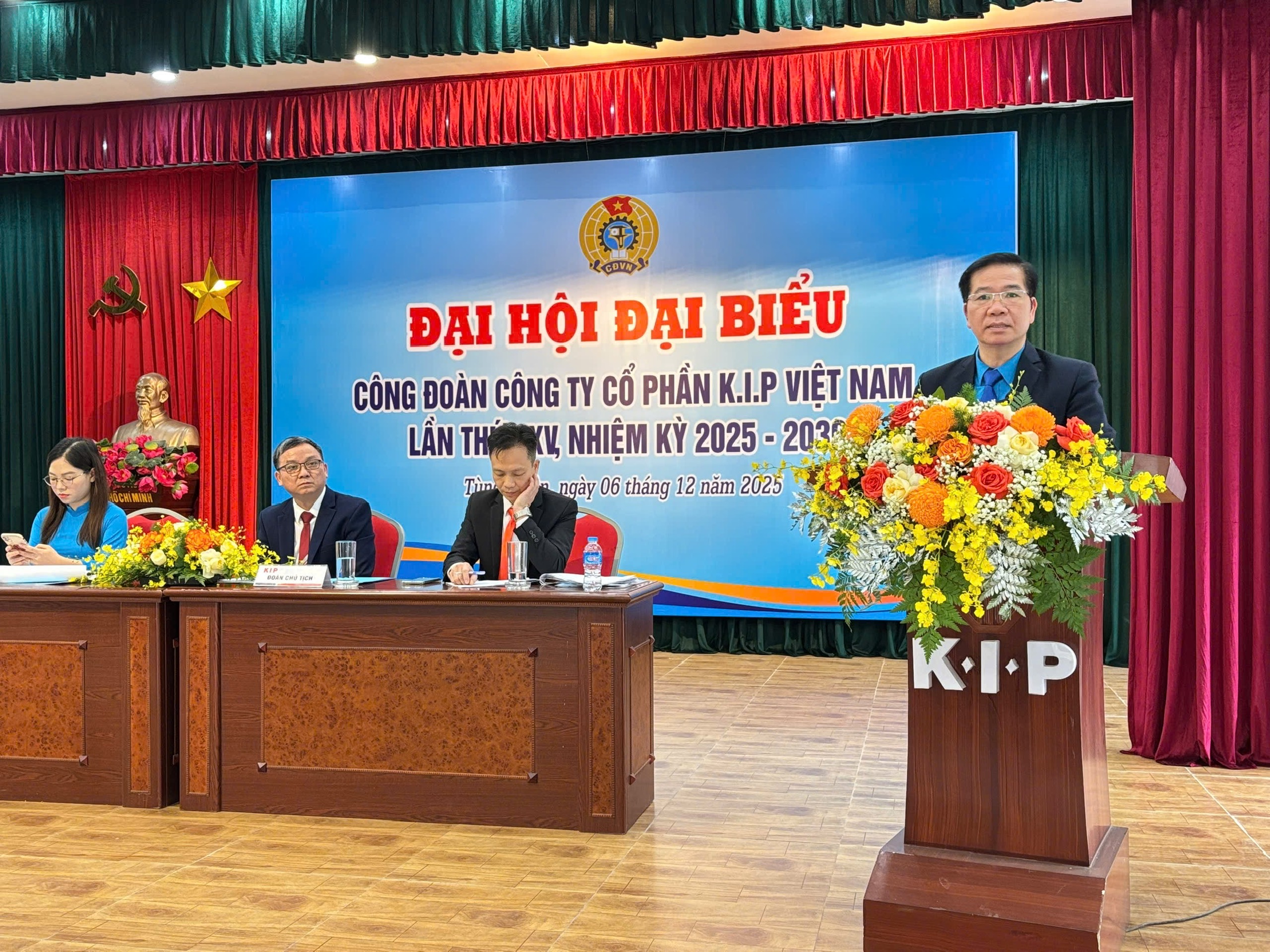 Đại hội đại biểu Công đoàn công ty cổ phần K.I.P Việt Nam lần thứ XXV, Nhiệm kỳ 2025 - 2030