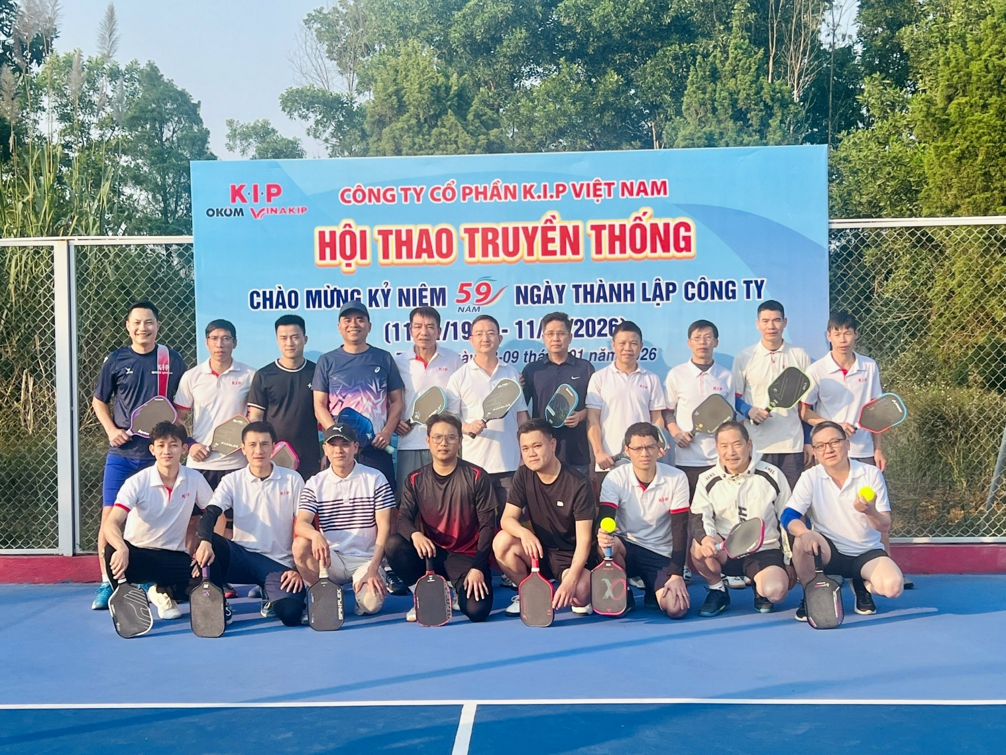 Hội thao K.I.P Việt Nam – Dấu ấn gắn kết chào mừng 59 năm thành lập Công ty (11/01/1967 - 11/01/2026)