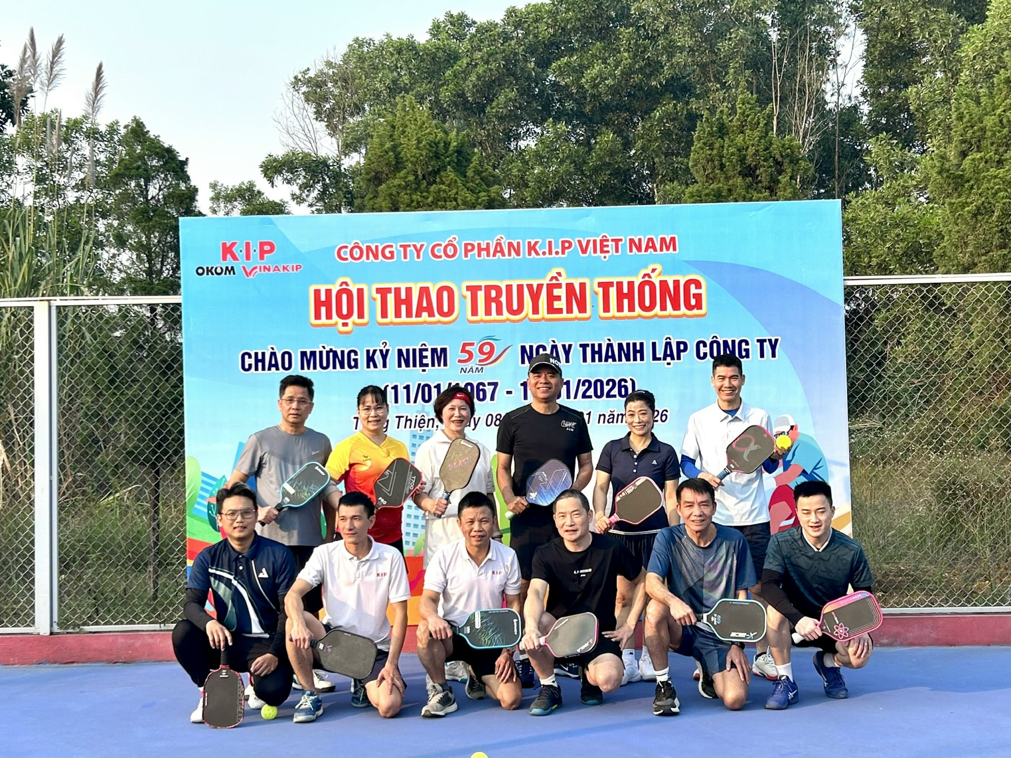 Hội thao K.I.P Việt Nam – Dấu ấn gắn kết chào mừng 59 năm thành lập Công ty (11/01/1967 - 11/01/2026)