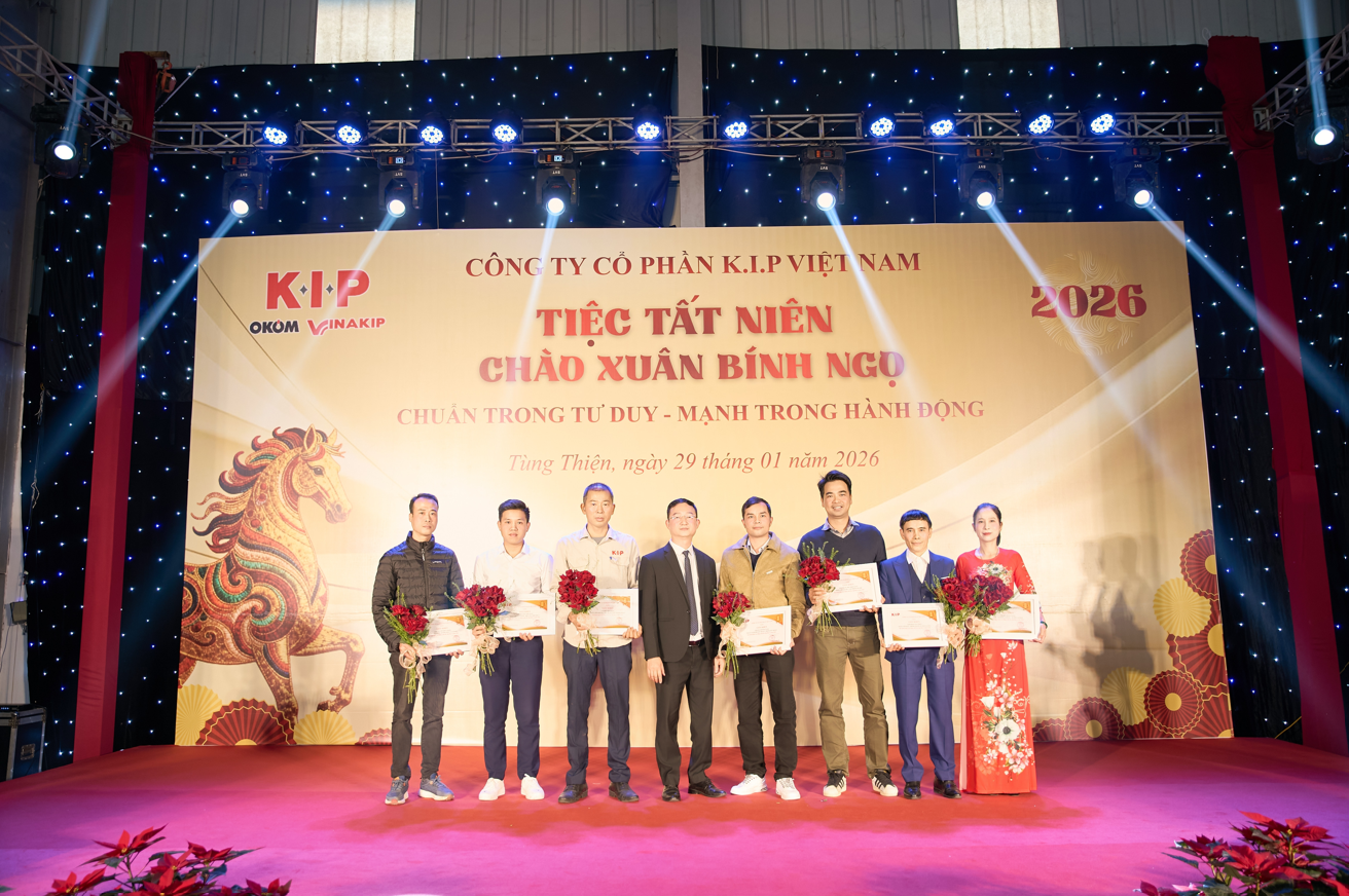 Tiệc tất niên 2025 – Đêm sum vầy ấm áp của Đại gia đình K.I.P Việt Nam