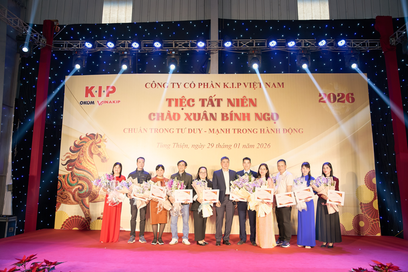 Tiệc tất niên 2025 – Đêm sum vầy ấm áp của Đại gia đình K.I.P Việt Nam