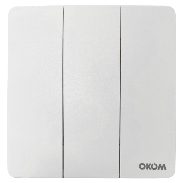 Công tắc 3 phím 1 chiều 16A